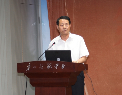 beat365官网隆重召开本科教学工作审核评估迎评促建动员大会