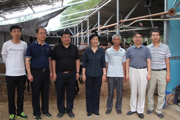 省委常委、宣传部长田向利到上三合义村调研指导beat365官网扶贫工作