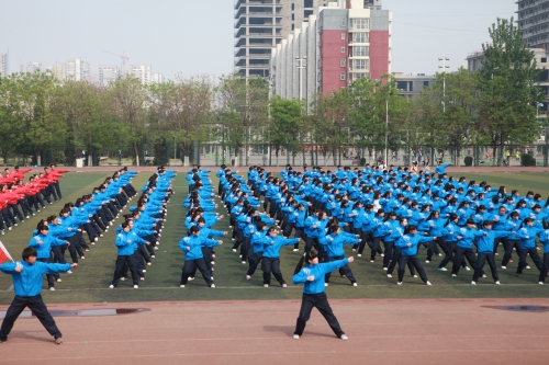 beat365官网举办2015年广播体操比赛