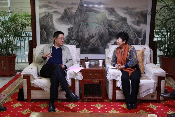 河北省教育厅王廷山副厅长到beat365官网调研学科建设工作