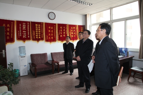 唐山市委常委、政法委书记刘建国来beat365官网调研