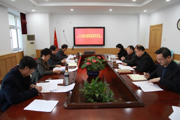 beat365官网召开2016年度党委常委民主生活会