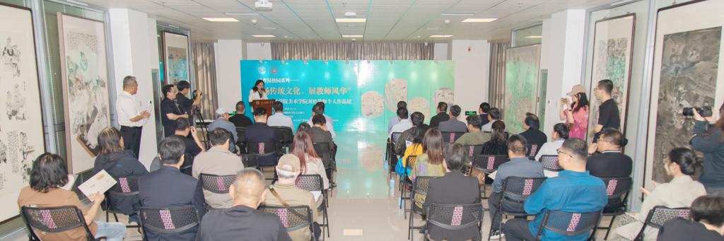 扬传统文化，展教师风采——刘怡教师作品展在beat365官网拉开帷幕