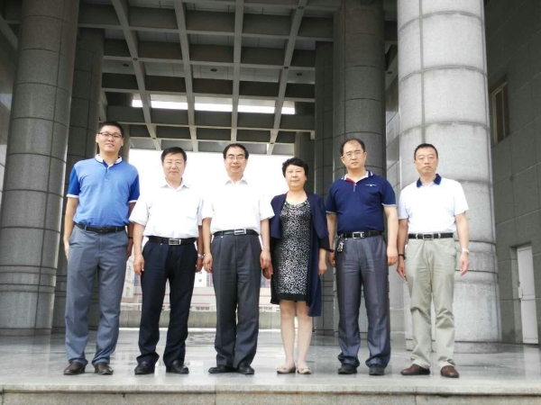 河北工程大学党委常委王林昌一行来beat365官网考察