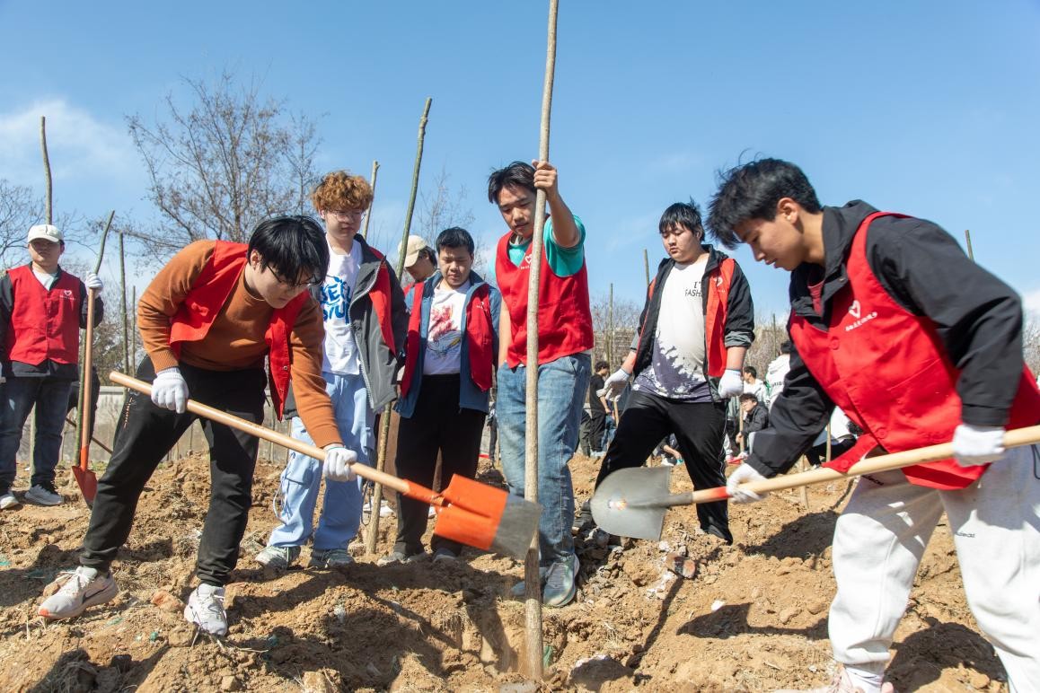 beat365在线唯一官网开展春季植树活动