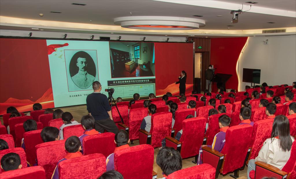 “追随大钊足迹，传承红色基因”主题宣讲在beat365在线唯一官网开讲